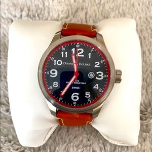 Dooney & Bourke Mens leather watch
